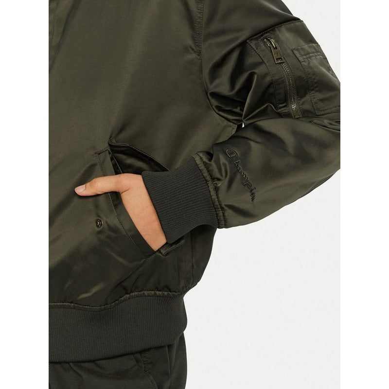 Champion Army Polyester Bomber Jacket for Women