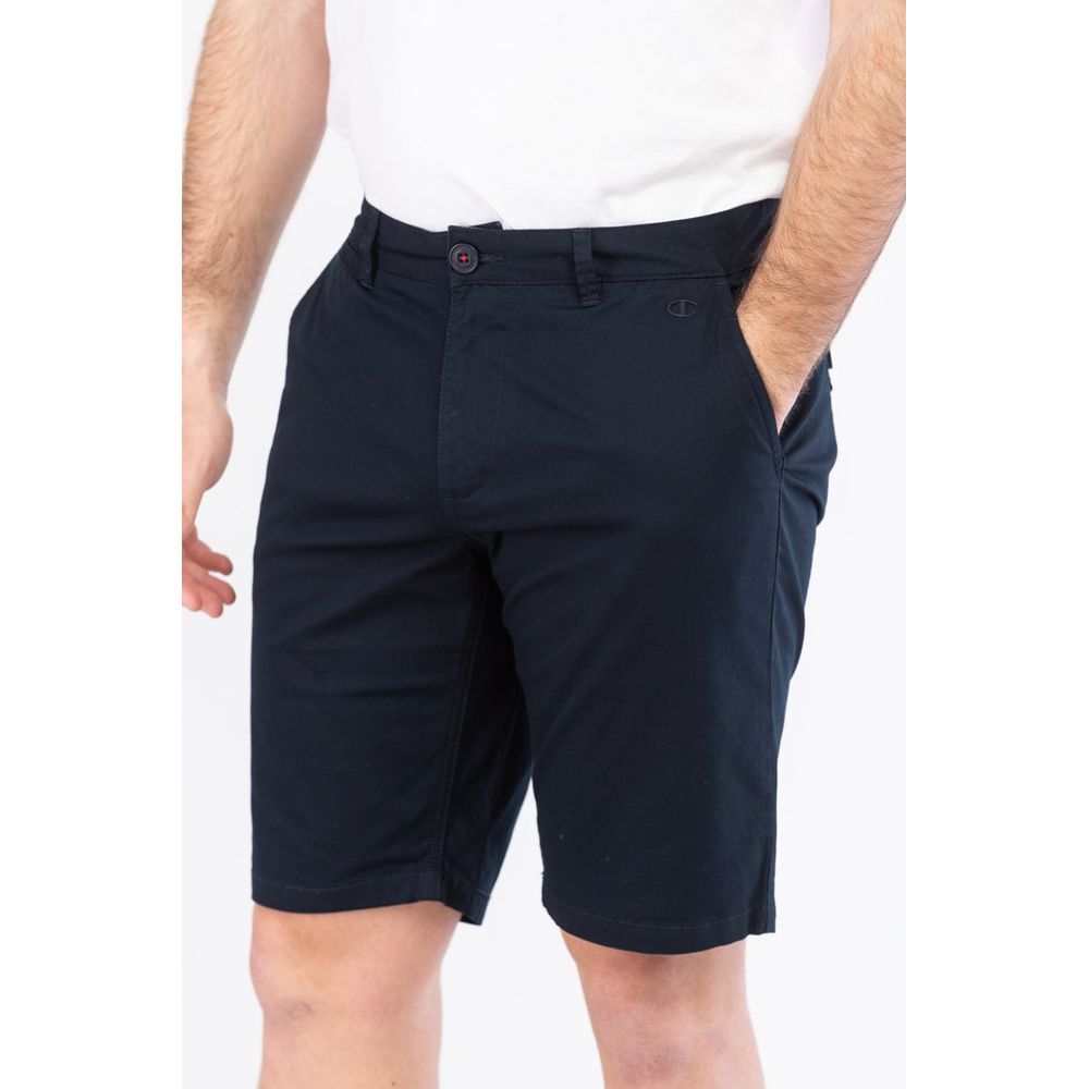 Champion Blue Leather Bermuda Shorts for Men - XL