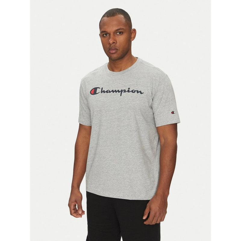 Champion Blue Cotton T-Shirt - Stylish Comfort for Men