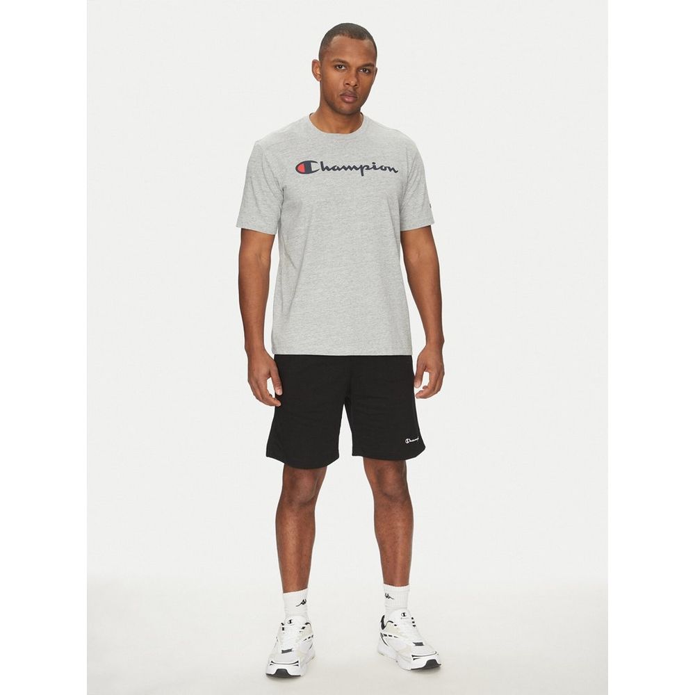 Champion Blue Cotton T-Shirt - Stylish Comfort for Men