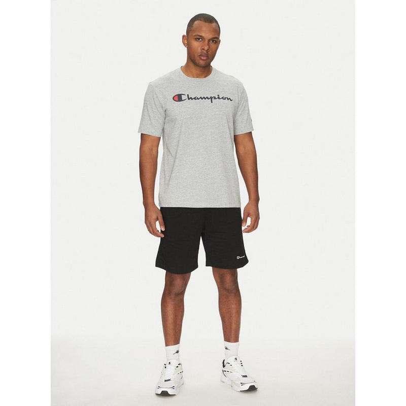 Champion Blue Cotton T-Shirt - Stylish Comfort for Men