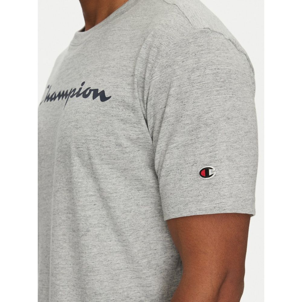 Champion Blue Cotton T-Shirt - Stylish Comfort for Men