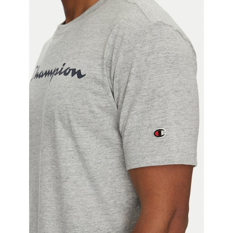 Champion Blue Cotton T-Shirt - Stylish Comfort for Men