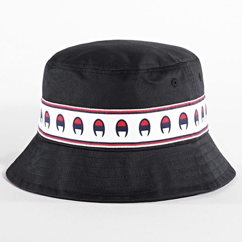 Champion Black Cotton Bucket Hat - Stylish and Versatile