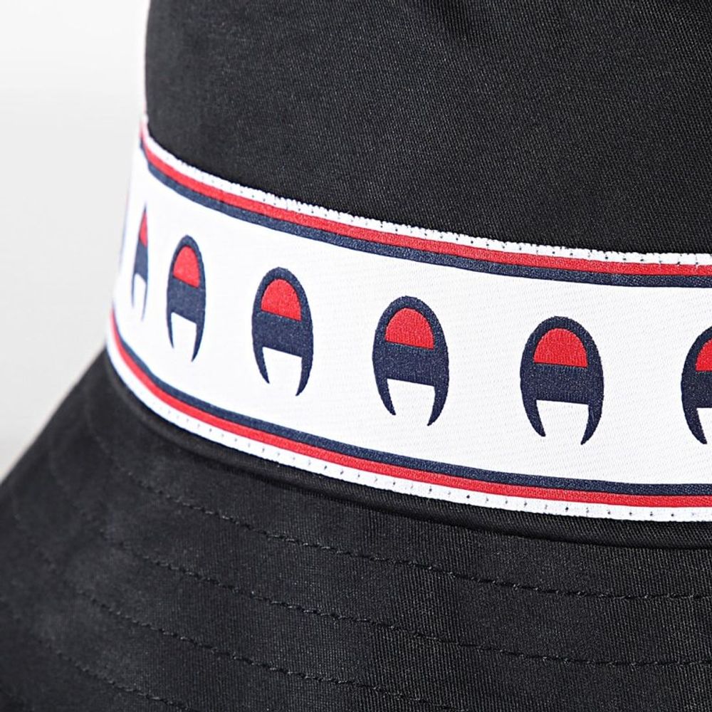 Champion Black Cotton Bucket Hat - Stylish & Versatile