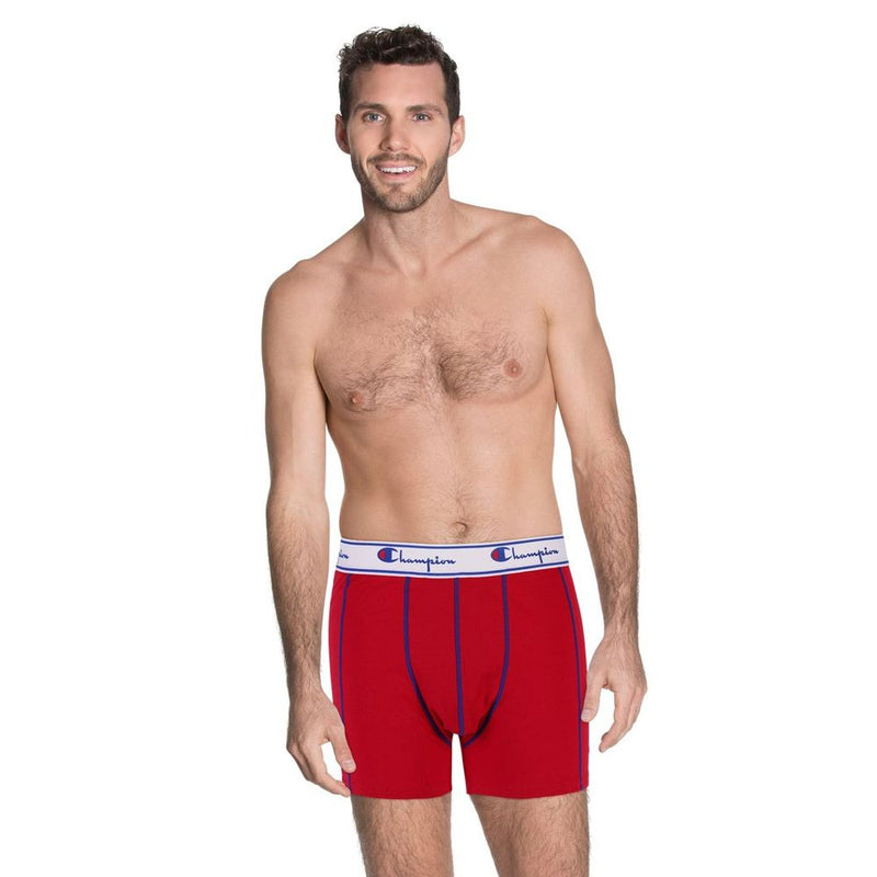 Champion Blue Cotton Boxers - Comfortable 2-Pack