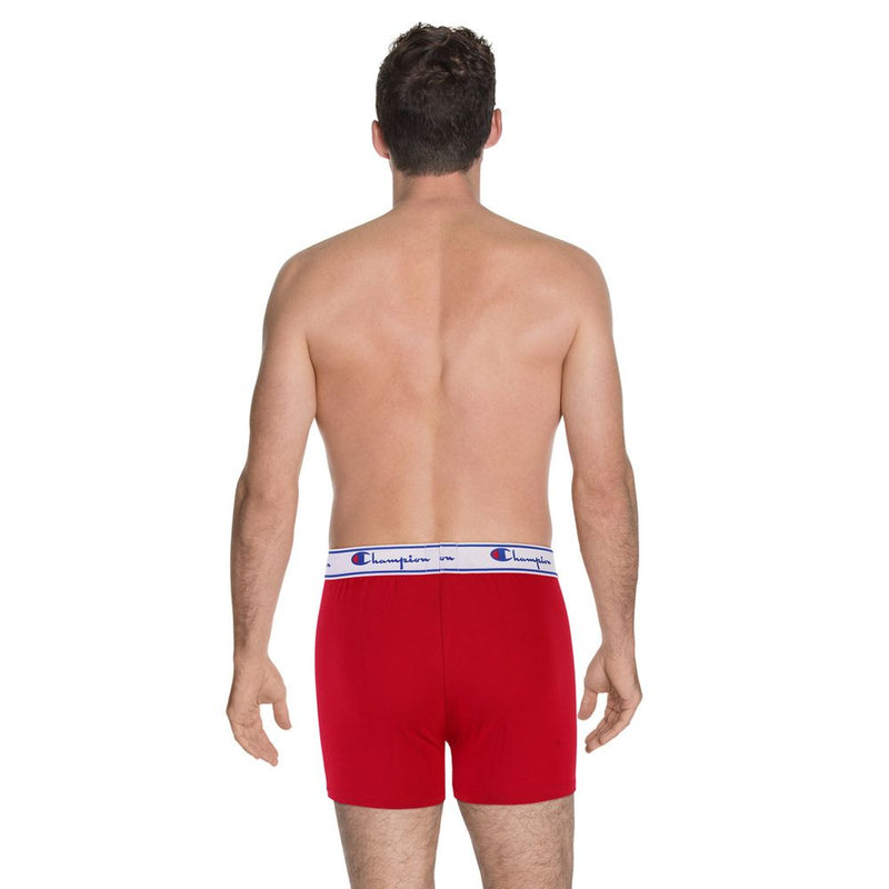 Champion Blue Cotton Boxers - Comfortable 2-Pack