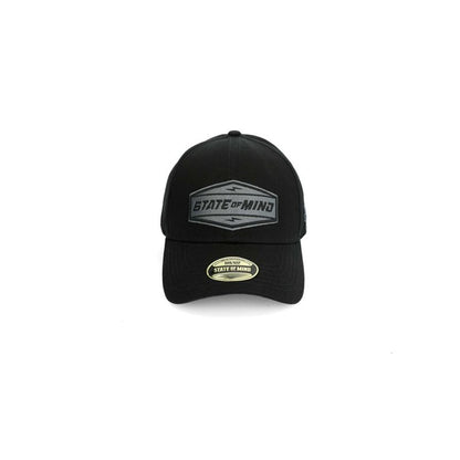 5TATE OF MIND Black Cotton Cap - Trendy Baseball Hat