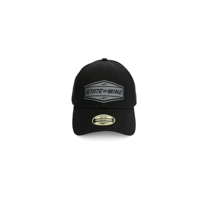 5TATE OF MIND Black Cotton Cap - Unisex Baseball Hat