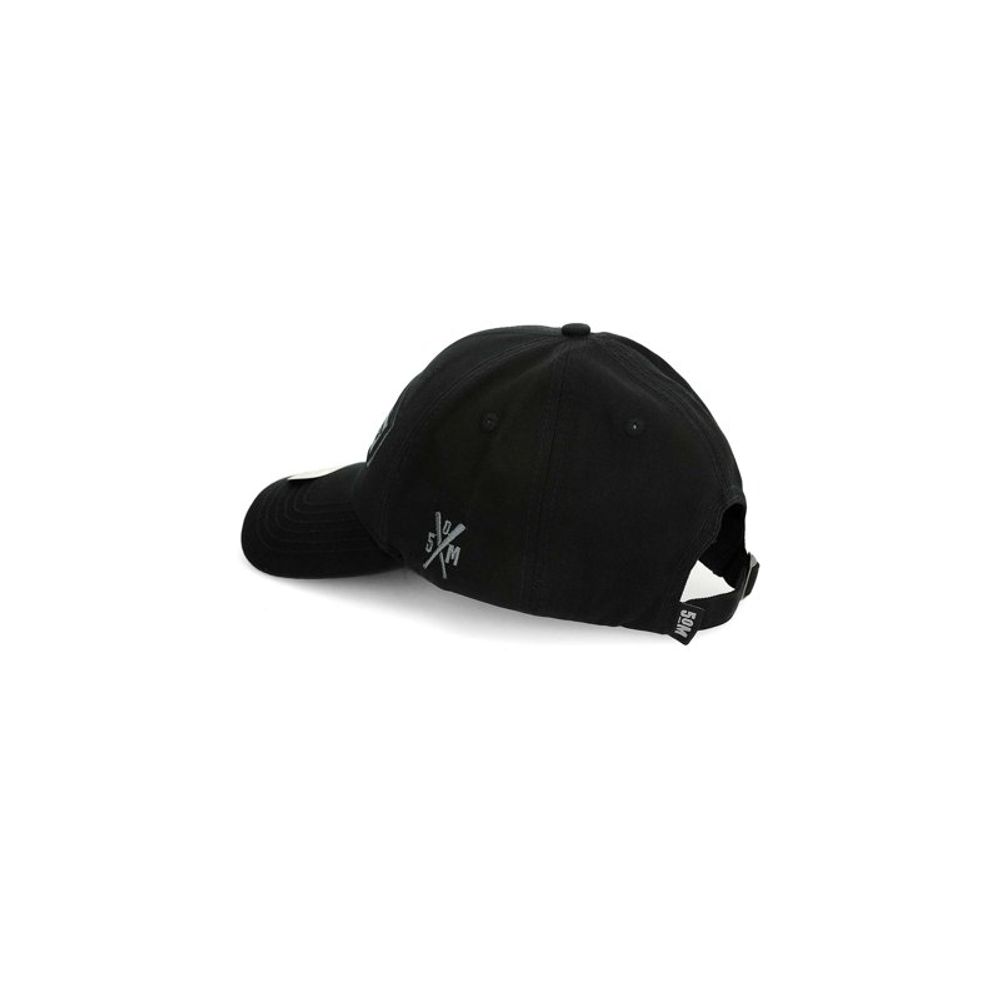 5TATE OF MIND Black Cotton Cap - Unisex Baseball Hat