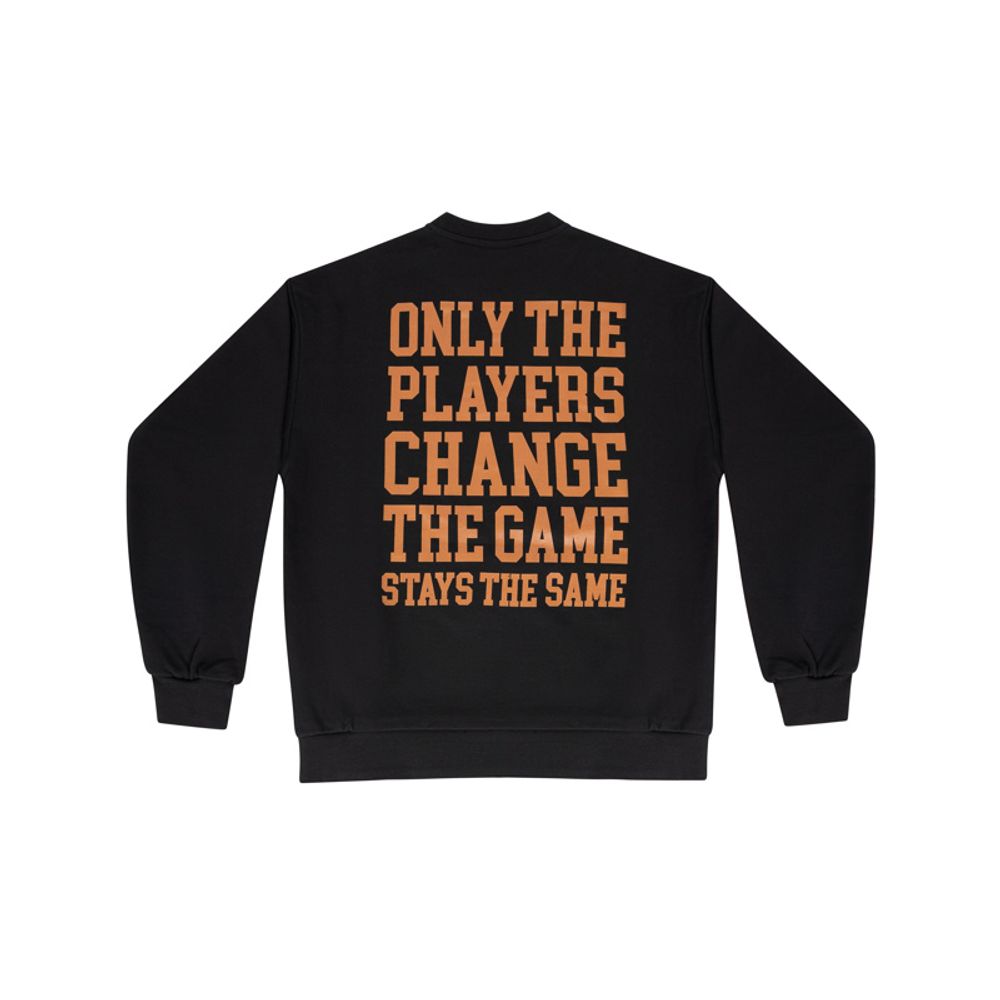 5TATE OF MIND Black Cotton Sweatshirt for Men - Stylish Comfort