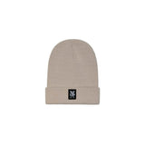 5TATE OF MIND Beige Polyacrylic Beanie - Unisex Stylish Accessory