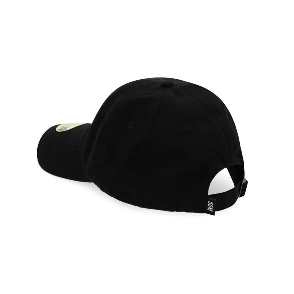 5TATE OF MIND Black Cotton Cap - Stylish Baseball Hat for Men