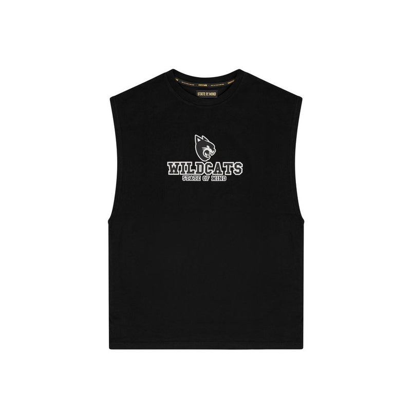 5TATE OF MIND Black Cotton T-Shirt - Timeless Comfort and Style