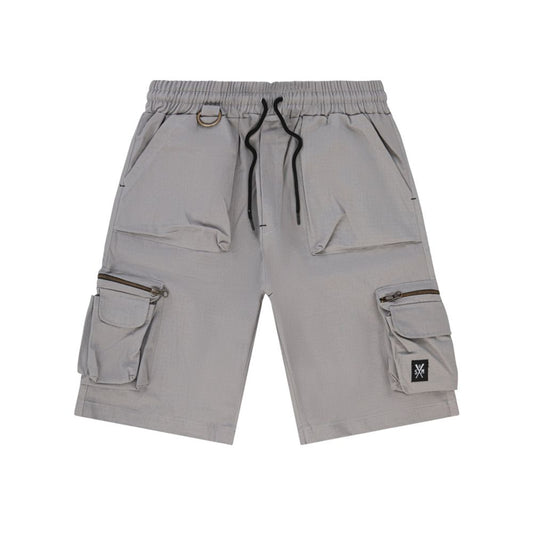 5TATE OF MIND Gray Cotton Bermuda Shorts for Men - Stylish Comfort