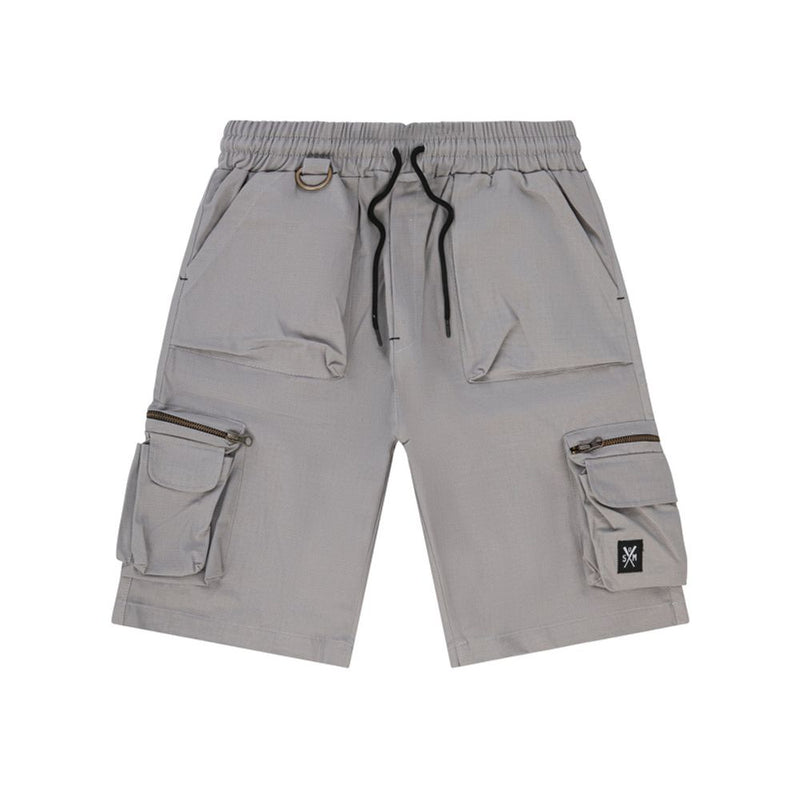5TATE OF MIND Gray Cotton Bermuda Shorts - Stylish Comfort for Men