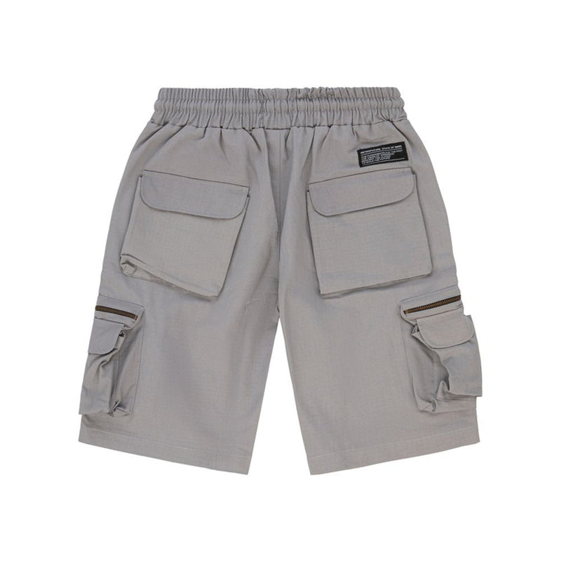 5TATE OF MIND Gray Cotton Bermuda Shorts - Stylish Comfort for Men