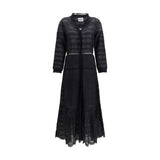 Marant Étoile Daniva Black Cotton Casual Dress
