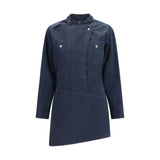 Marant Étoile Nouria Blue Cotton Casual Dress