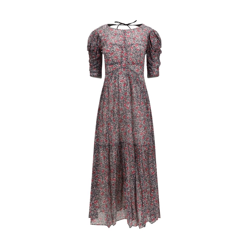 Isabel Marant Étoile Sichellia Purple Cotton Dress