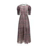 Isabel Marant Étoile Sichellia Purple Cotton Dress