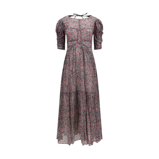 Isabel Marant Étoile Sichellia Purple Cotton Dress