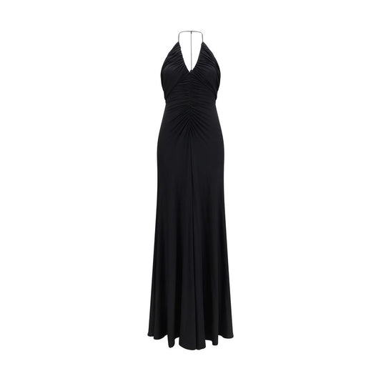 Robe de cocktail Self-Portrait en viscose noire