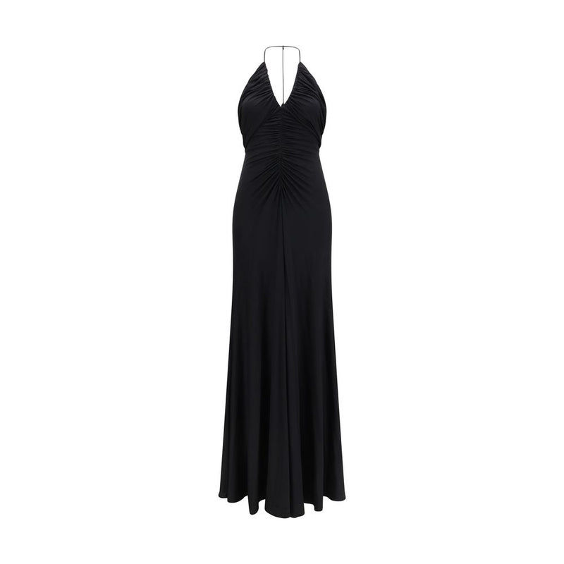 Robe de cocktail Self-Portrait en viscose noire
