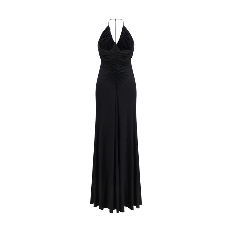 Robe de cocktail Self-Portrait en viscose noire