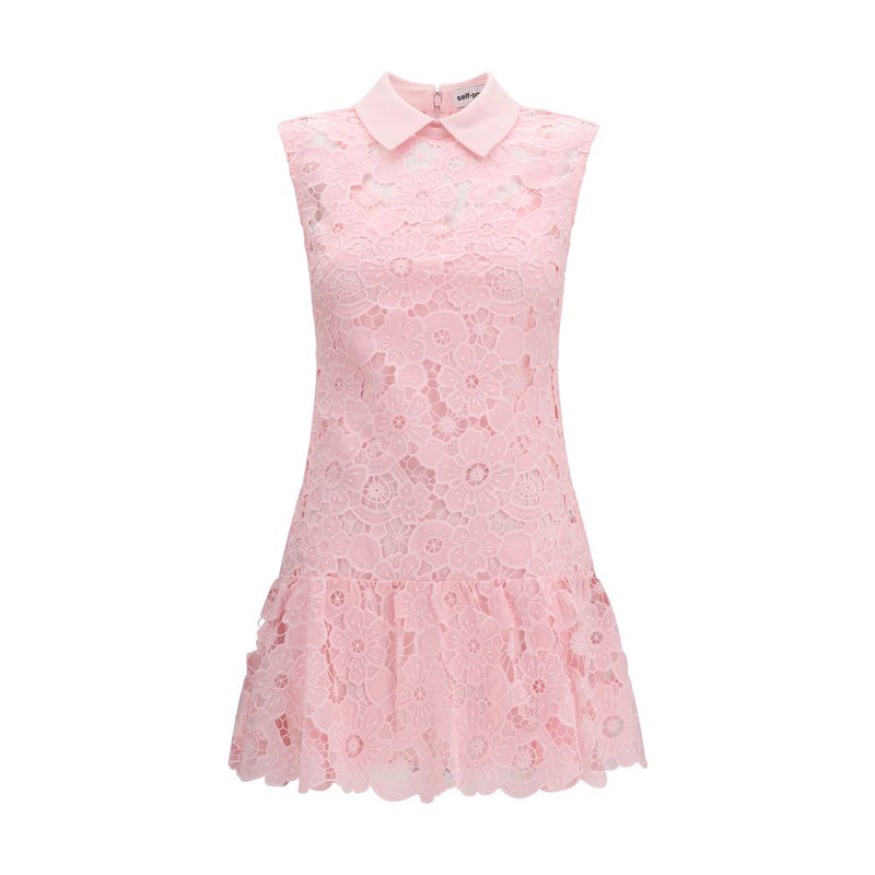 Self-Portrait Multicolor Guipure Mini Dress for Women