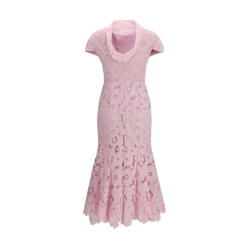 Self-Portrait Multicolor Polyester Cocktail Dress