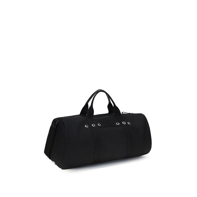Prada Bagage et Voyage en Coton Noir