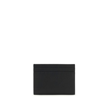 Portefeuille Bos Taurus en cuir de veau noir Saint Laurent