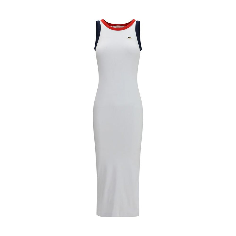Fiorucci Multicolor Cotton Midi Casual Dress