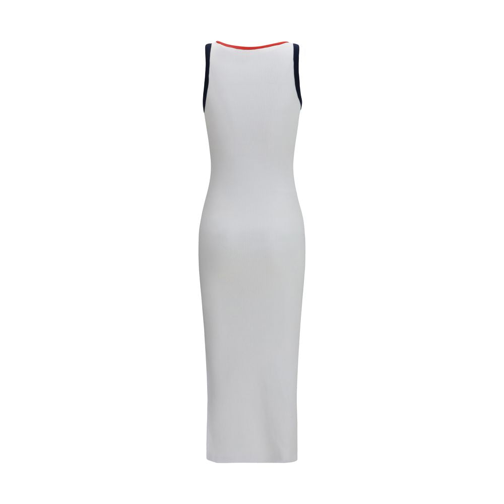 Fiorucci Multicolor Cotton Slim Fit Midi Dress