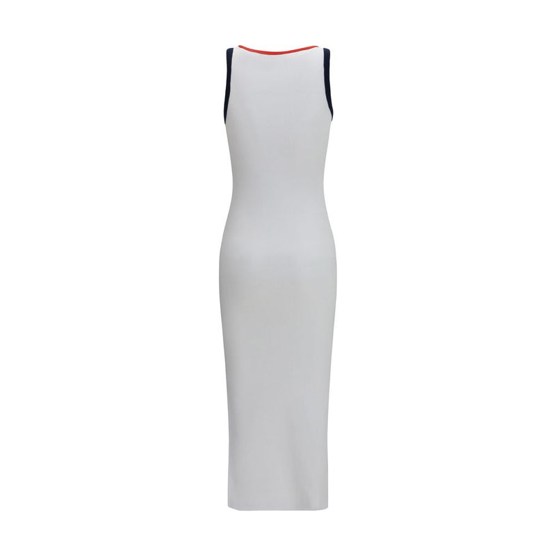 Fiorucci Multicolor Cotton Midi Casual Dress