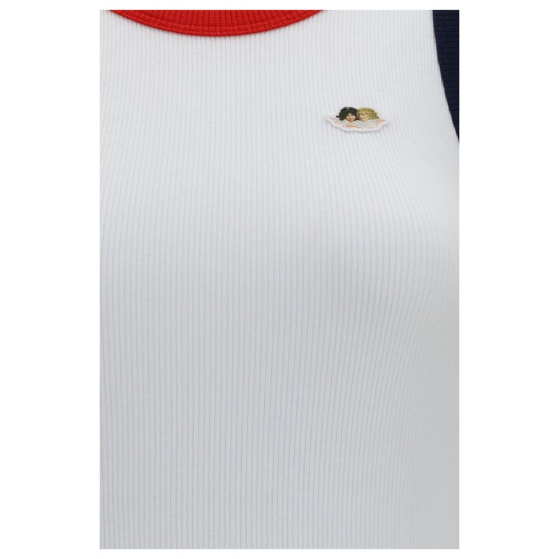 Fiorucci Multicolor Cotton Midi Casual Dress