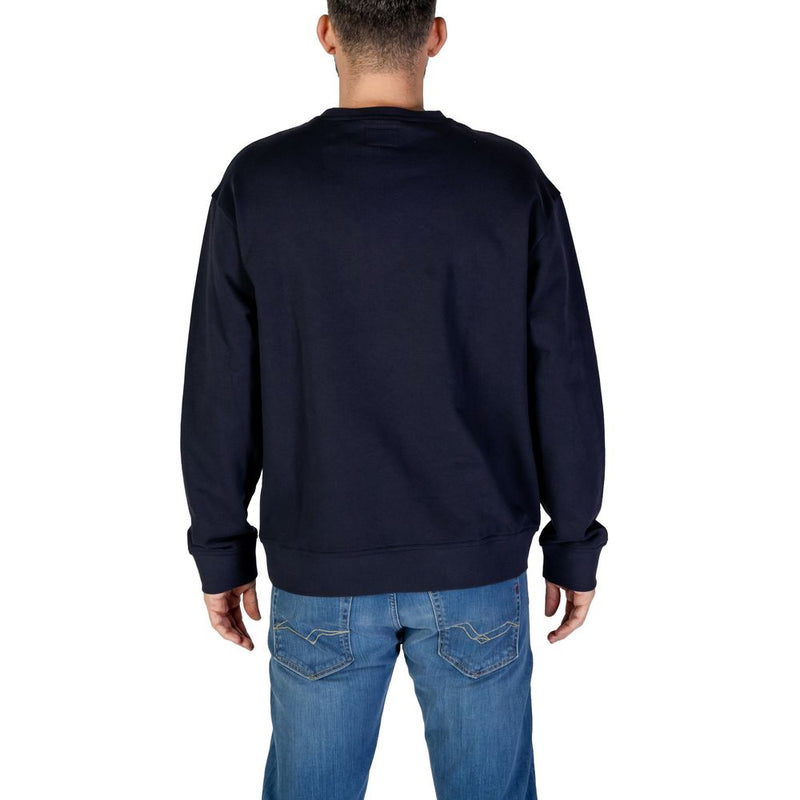 Refrigiwear CT0024F20500 Blue Cotton Sweatshirt for Men