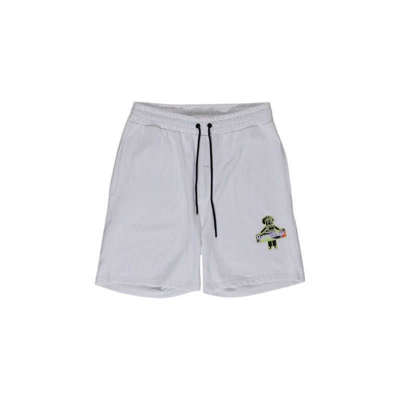 Refrigiwear White Cotton Bermuda Shorts FH9122P56400