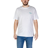Refrigiwear White Cotton T-Shirt for Men