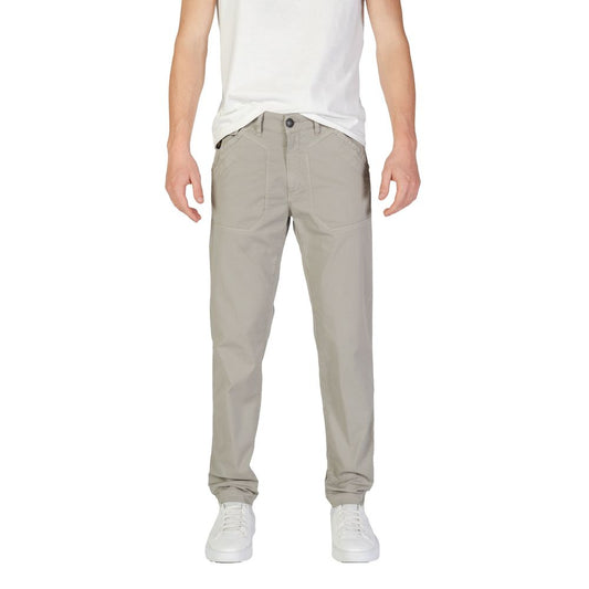 Refrigiwear GA9103P25601 Gray Cotton Casual Pants for Men