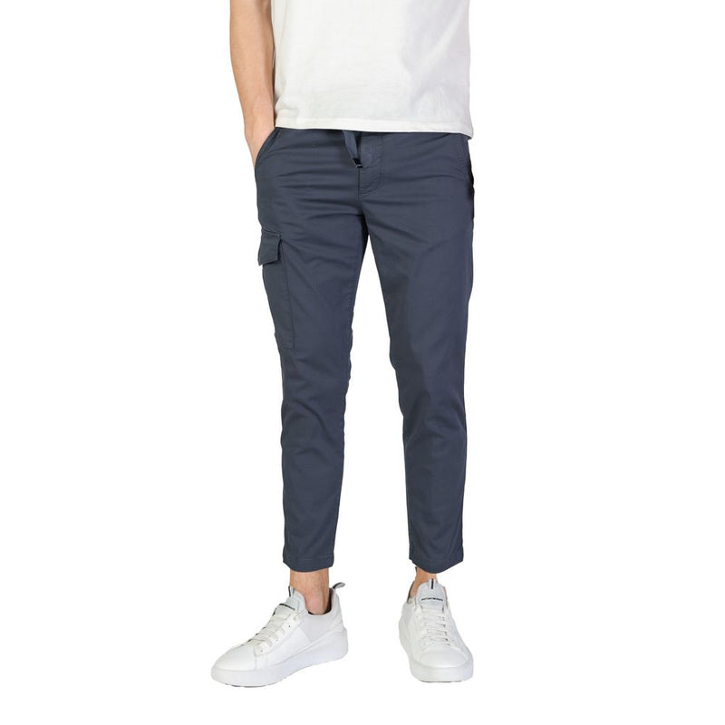 Refrigiwear GA9103P24500 Blue Cotton Cargo Pants for Men
