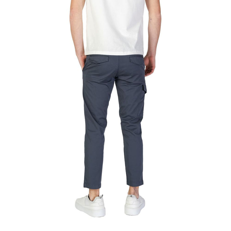 Refrigiwear GA9103P24500 Blue Cotton Cargo Pants for Men