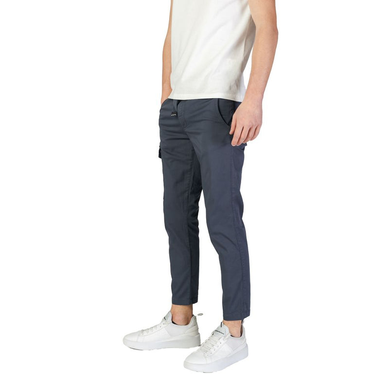 Refrigiwear GA9103P24500 Blue Cotton Cargo Pants for Men