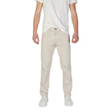 Refrigiwear GA9103P25601 Beige Cotton Casual Pants for Men
