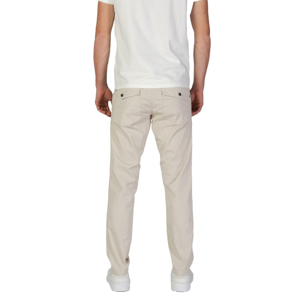 Refrigiwear GA9103P25601 Beige Cotton Casual Pants for Men