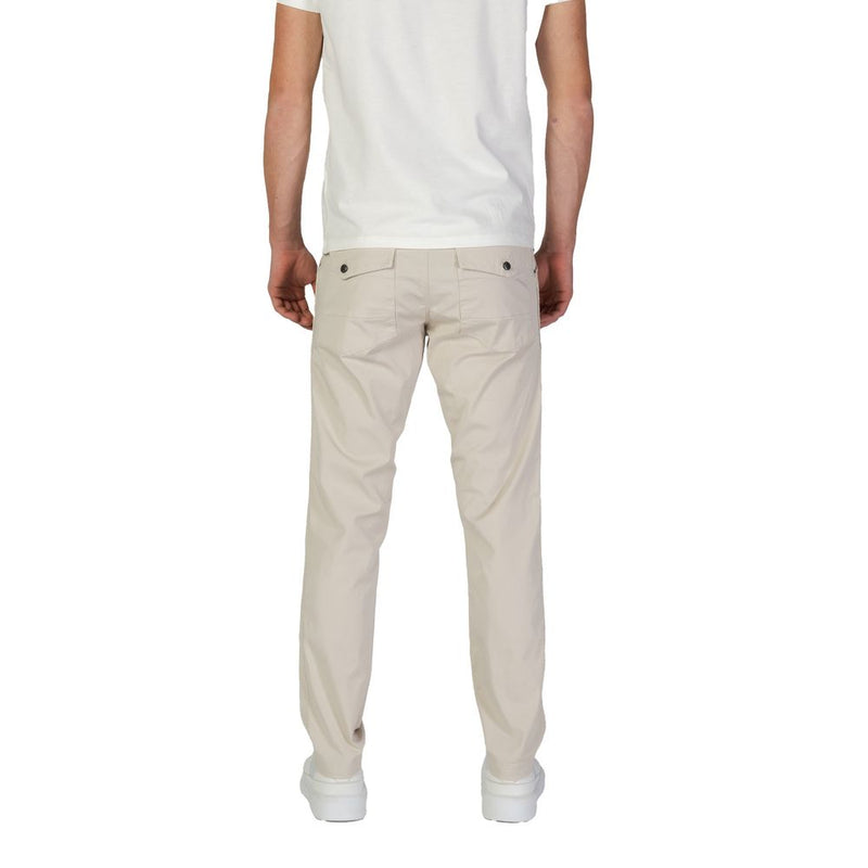 Refrigiwear GA9103P25601 Beige Cotton Casual Pants for Men