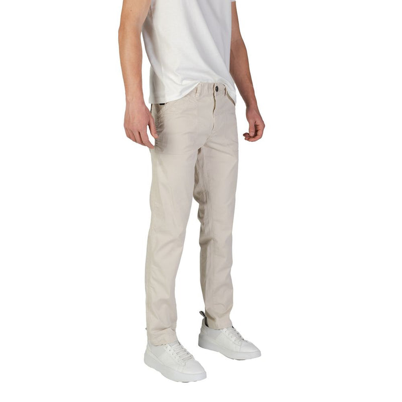 Refrigiwear GA9103P25601 Beige Cotton Casual Pants for Men