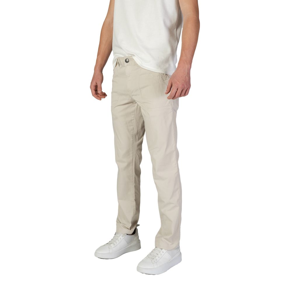 Refrigiwear GA9103P25601 Beige Cotton Casual Pants for Men