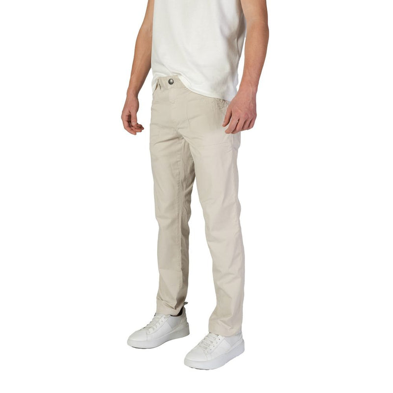 Refrigiwear GA9103P25601 Beige Cotton Casual Pants for Men
